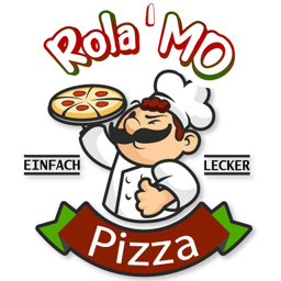 Rola'Mo Pizza logo.